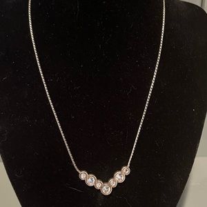 Brighton Crystal V-shaped necklace